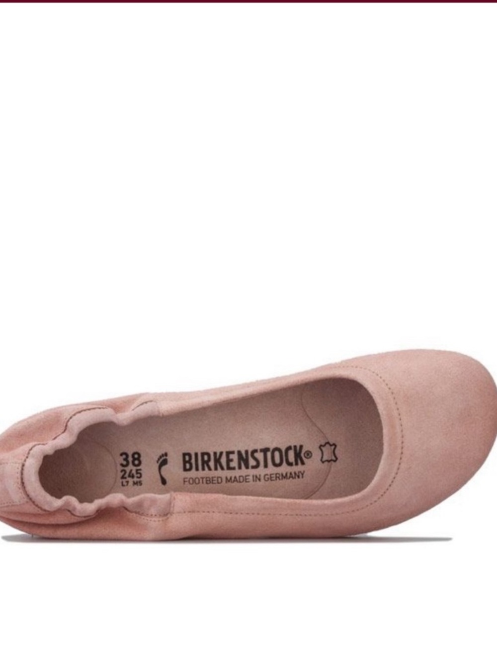 Birkenstock Celina ballerina suede shoes